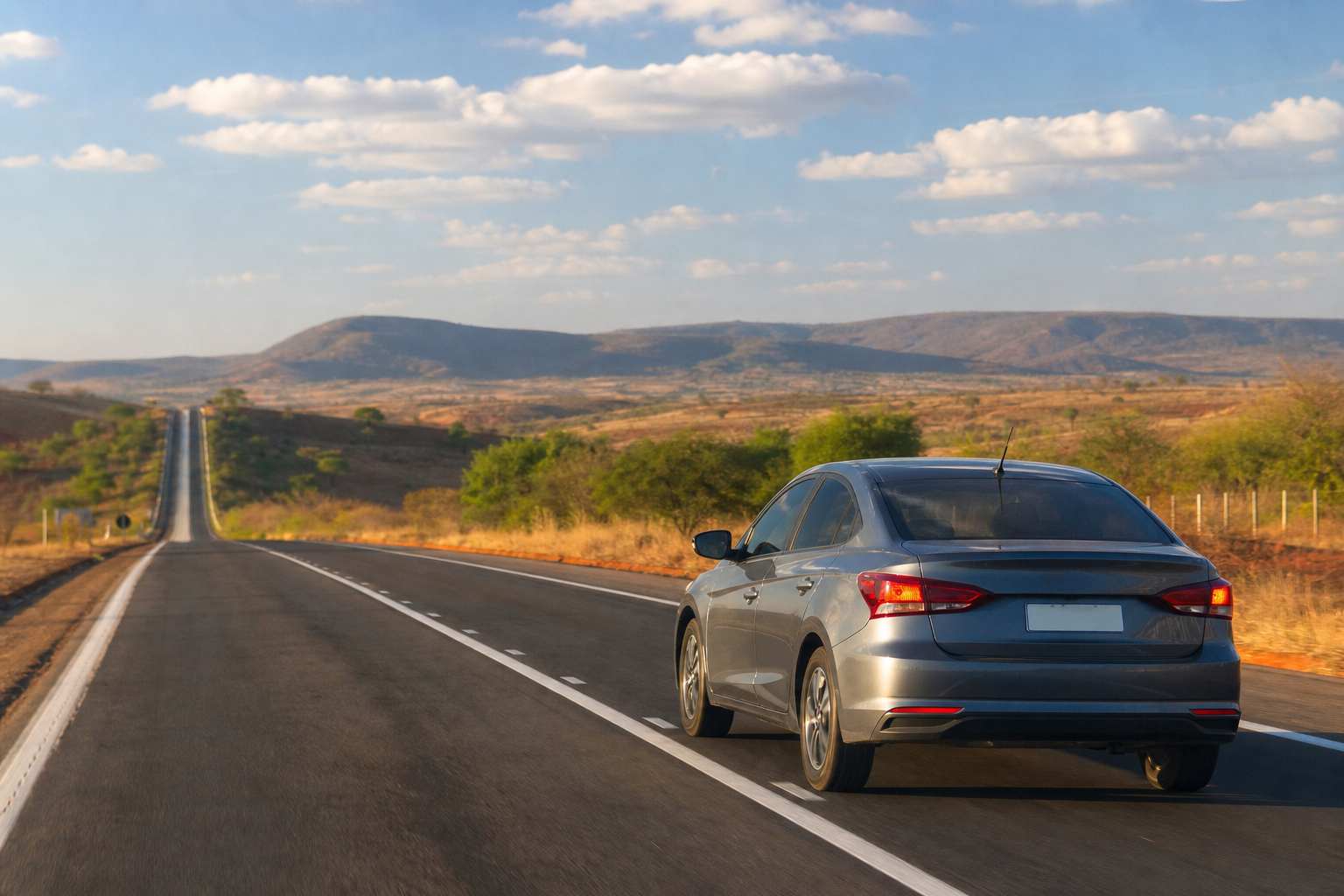 Veículo em estrada de Pernambuco